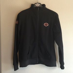 Women’s fleece full zip Harley Davidson jacket